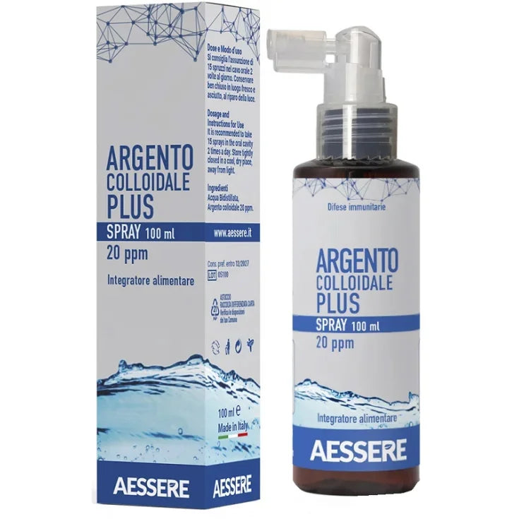 Aessere srl Argento Colloidale Plus 20Ppm Aessere 100Ml