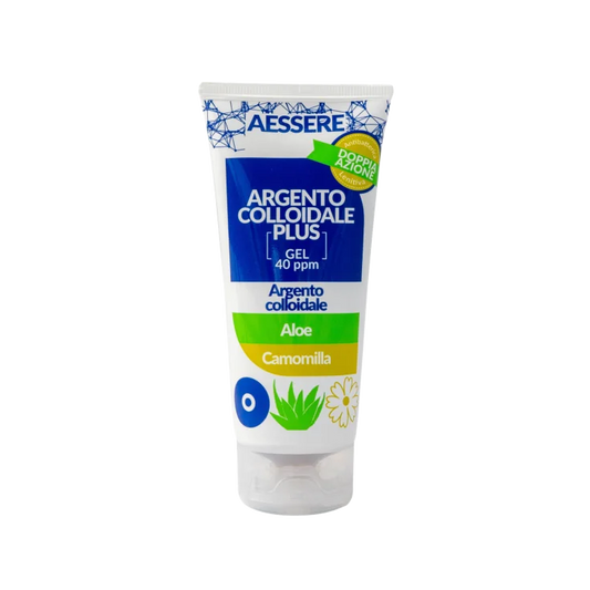 Aessere srl Argento Colloidale Plus Gel Con Aloe E Camomilla Aessere 100Ml