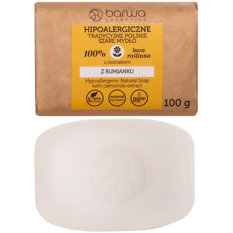 Barwa Cosmetics Camomilla Sapone Grigio Ipoallergenico 100G