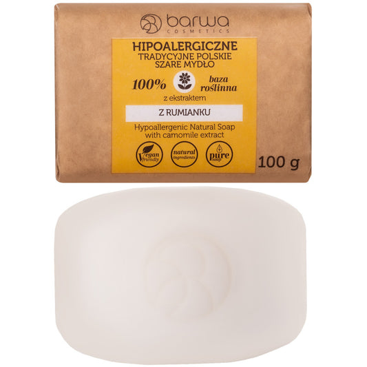 Barwa Cosmetics Camomilla Sapone Grigio Ipoallergenico 100G