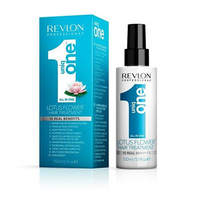 Jetting treatment with extracts from Lotus Uniq One (Lotus Flower Leave-in Hair Treatment ) 150 ml