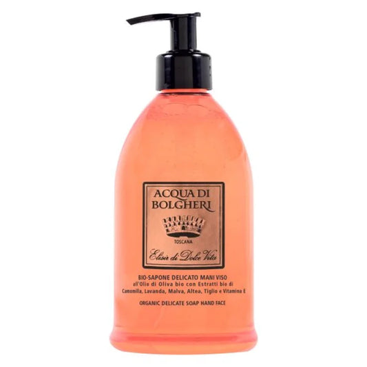 Acqua di bolgheri srl Bio-Sapone Delicato Mani E Viso Elisir Di Dolce Vita Acqua Di Bolgheri 500Ml