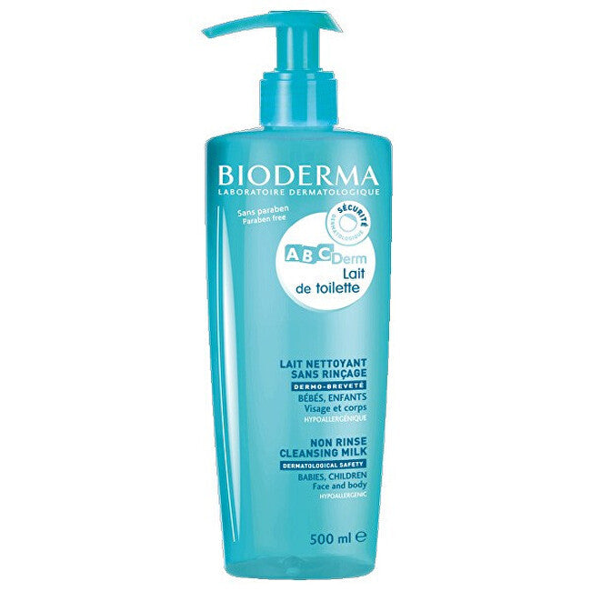 Children´s cleansing milk ABCDerm (Non Rinse Cleansing Milk) - Volume: 500 ml
