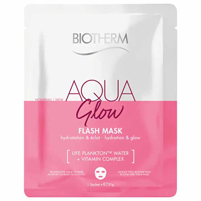 Moisturizing and brightening face mask Aqua Glow (Super Mask) 31 ml