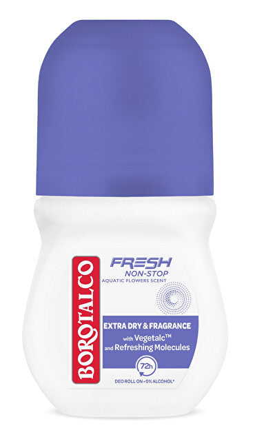 Borotalco Deodorante Roll-On Fiori Acquatici Freschi (Deo Roll-On) 50 ml