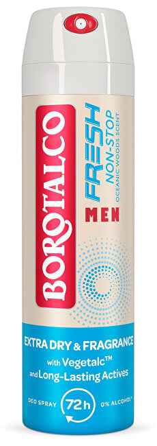 Borotalco Spray deodorante Uomo Fresh Oceanic Woods (Spray Deo) 150 ml
