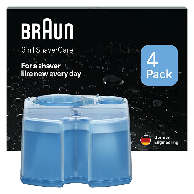 Replacement cartridges for 3in1 ShaverCare cleaning stations 4 pcs