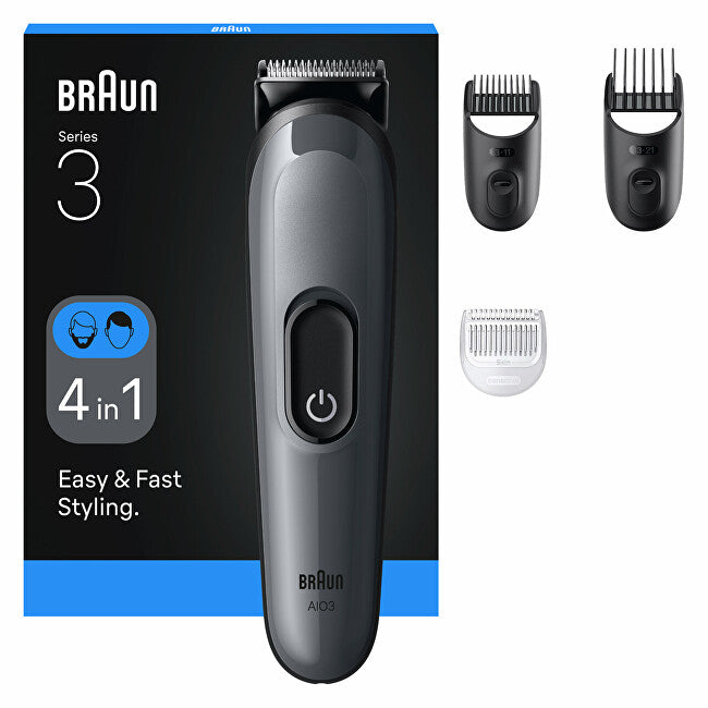 Multifunctional 4in1 trimmer Series 3 AIO3500 Grey