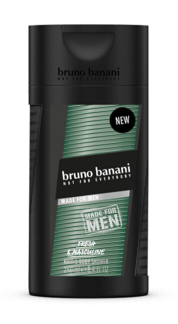 Bruno banani Made da uomo - gel doccia - Volume: 250 ml