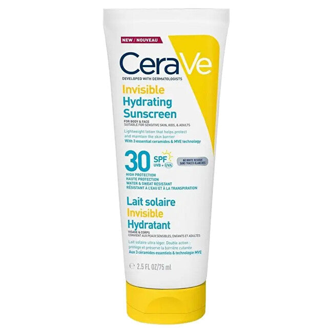 Sunscreen SPF 30 Invisible Hydrating Sunscreen - Volume: 177 ml