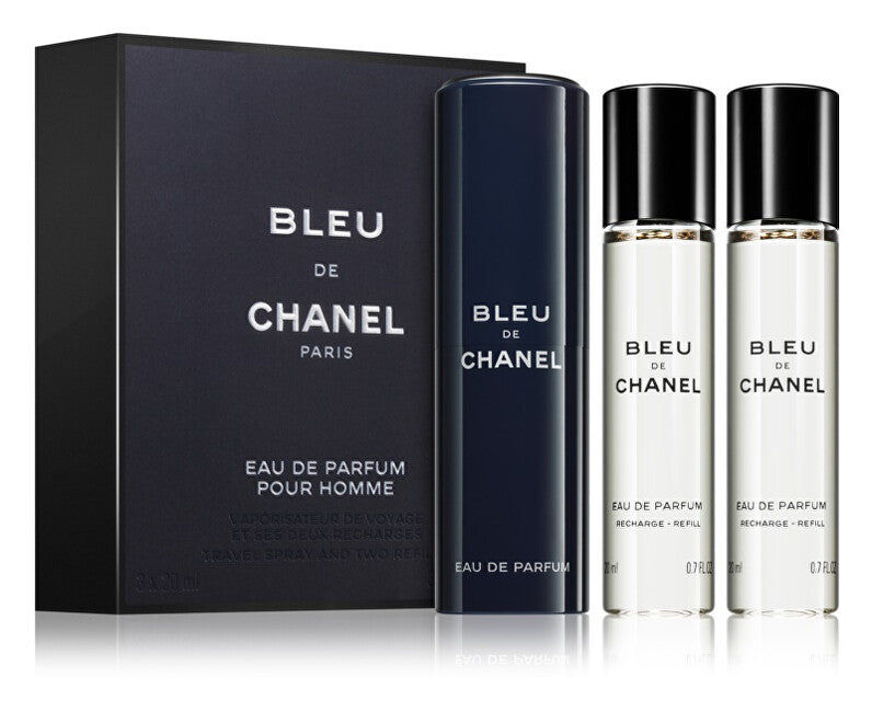 Bleu De Chanel - EDP ​​20 ml (refillable bottle) + filling 2 x 20 ml