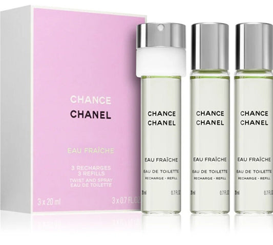 Chance Eau Fraiche - EDT cartridge (3 x 20 ml) - Volume: 60 ml