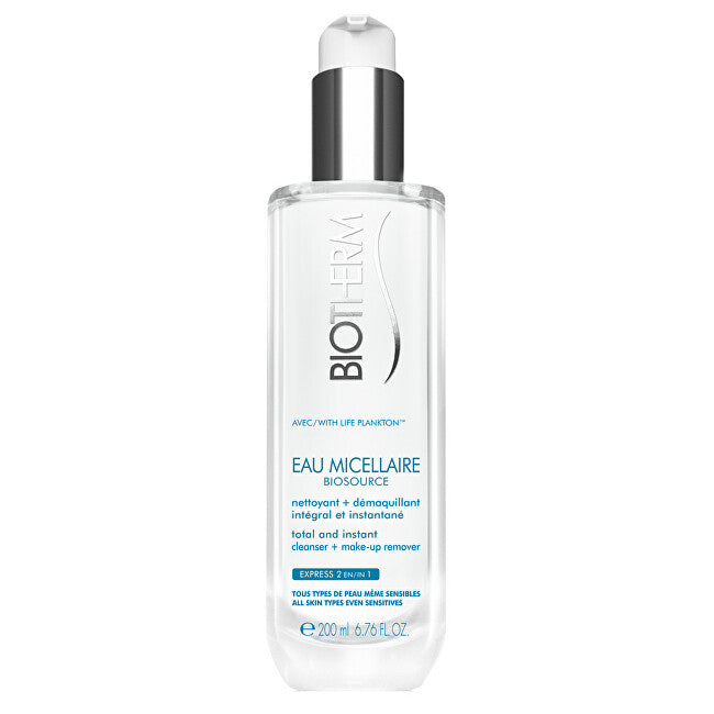 Cleansing micellar water Biosource Eau Micellaire (Total & Instant Cleaner Make-Up Remover) - Volume: 200 ml