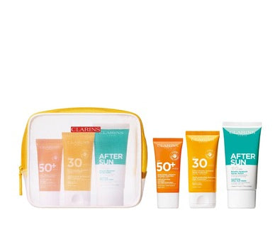 Clarins Set da viaggio Set per la cura del sole Set regalo