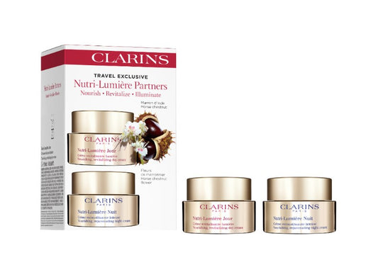 Clarins Set regalo per la cura della pelle Nutri-Lumiére Partners