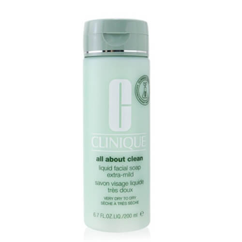 Clinique Detergenti liquidi Sapone Viso per pelli secche o molto secche (Liquido Extra Delicato) 200 ml