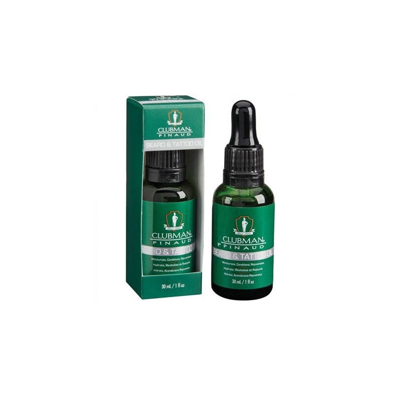 Clubman Olio Per Barba E Tatuaggi Clubman 30 Ml