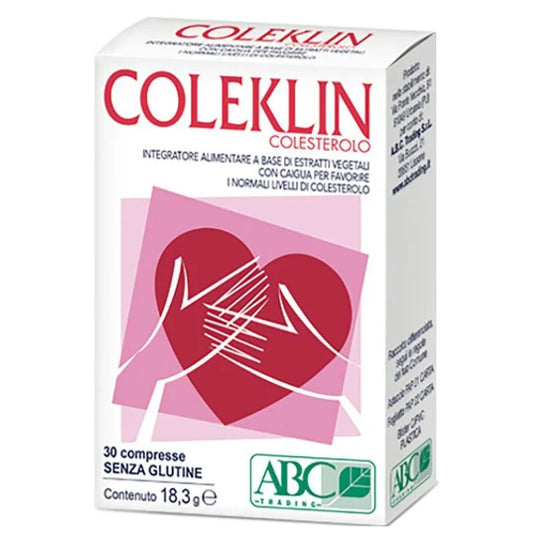 A.b.c. trading srl Coleklin Colesterolo<3Mg Abc Trading 30 Compresse