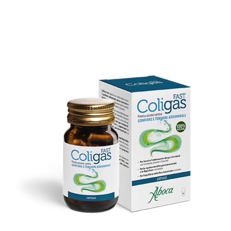 Aboca spa societa' agricola Coligas Fast Aboca 50 Capsule