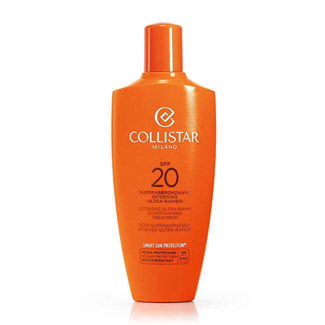 Protective preparation for speeding up tanning SPF 20 (Intensive Ultra -Rapid Supertanning Treatment) 200 ml