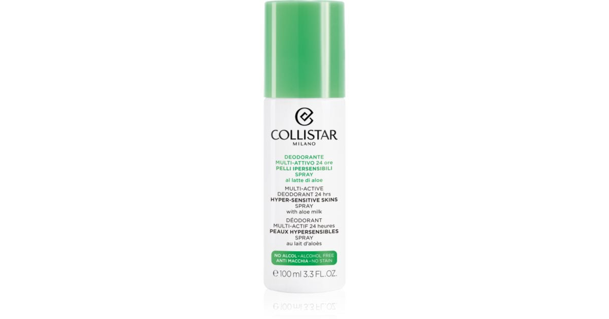Collistar Deodorante Multi-Attivo Pelli Iper-Sensibili 24 Ore - 100ml