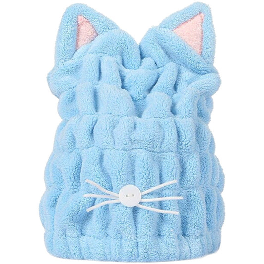 Deni Carte - Turbante Hair Di Gattino Ad Asciugatura Rapida Rosa