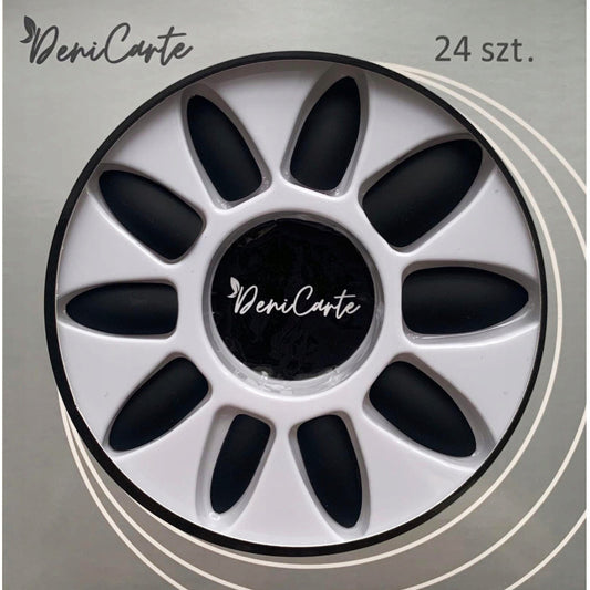 Deni Carte Punte Per Unghie Opache - Unghie Finte, 24 Pezzi Rosa Nudo