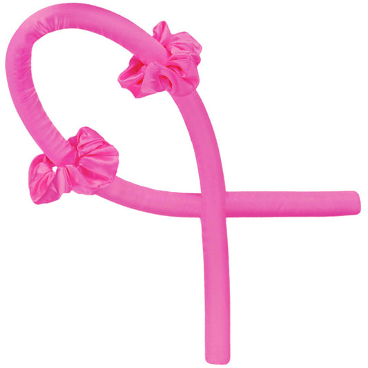 Deni Carte - Rullo Arricciacapelli A Forma Di Fascia Rosa Scuro