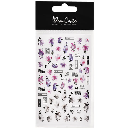 Deni Carte Adesivi Floreali Denicarte F944