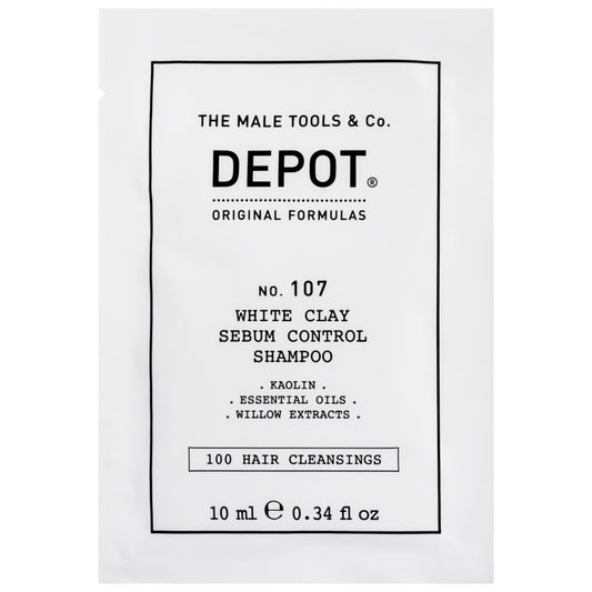 Depot No. 107 Shampoo Controllo Sebo Argilla Bianca 10Ml