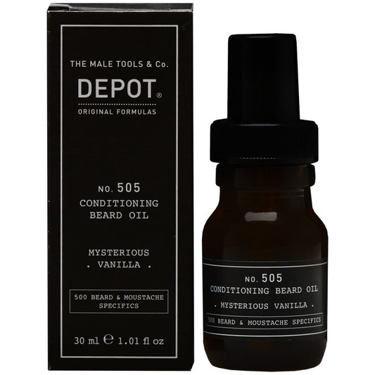 Depot N. 505 Mysterio Olio Da Barba Alla Vaniglia 30 Ml