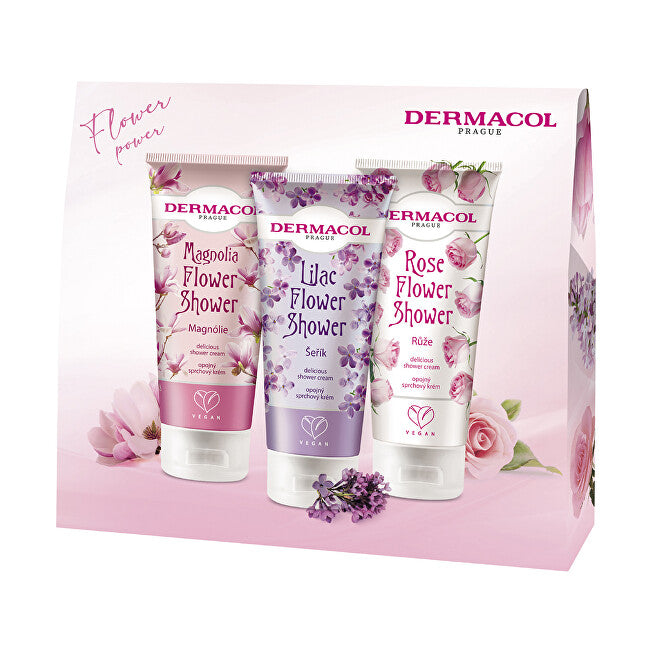 Gift set of shower creams