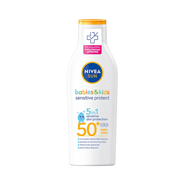 Children´s sun lotion SPF 50+ Sun Kids (Pure & Sensitive Sun Lotion) 200 ml