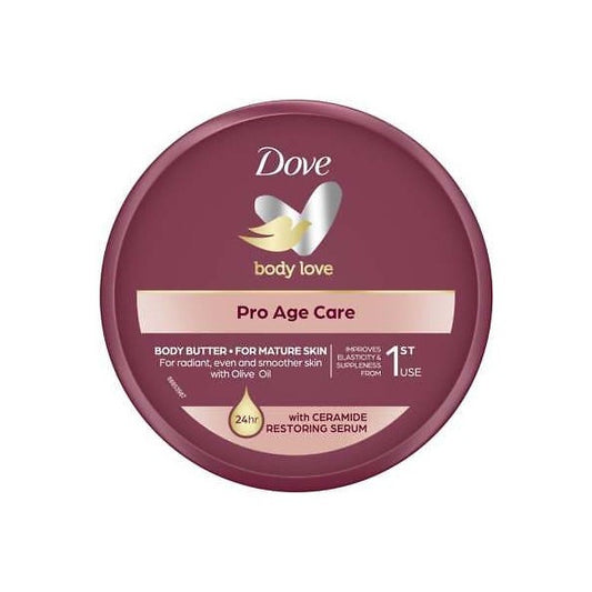 Dove Burro corpo per pelli mature Pro Age 250 ml