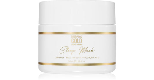 Dripping gold Dripping Gold Sleep Maschera Autoabbronzante Notte Per Il Viso Colore Medio Scura 50 Ml