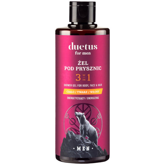 Duetus Da Uomo Bagnodoccia Energizzante 3In1 300 Ml