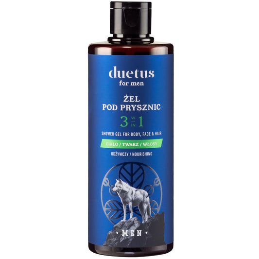 Duetus Da Uomo Nutriente Detergente Corpo 3In1 300 Ml
