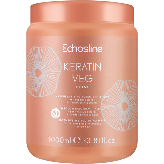Echosline Keratin Mask Veg 1000Ml