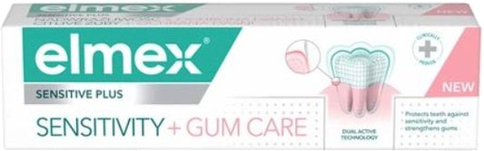 Elmex Dentifricio per denti e gengive sensibili Sensitive Plus Sensitivity + Gum Care 75 ml