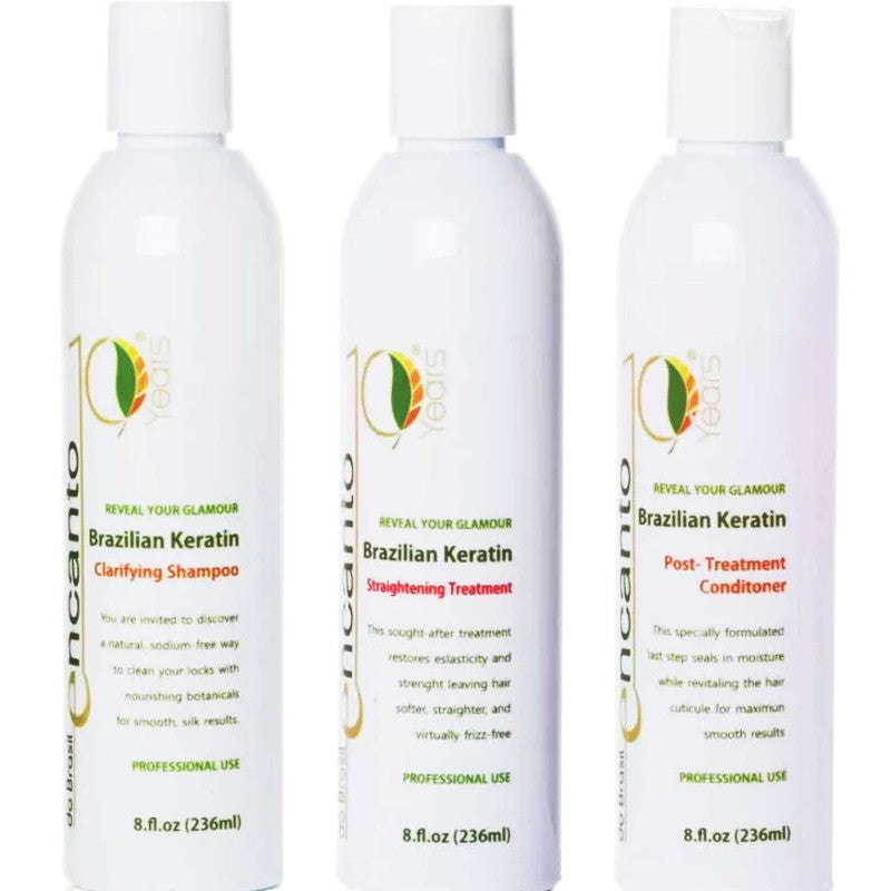 Encanto Do Brasil Encanto Keratin Trattamento 3X 236Ml Set