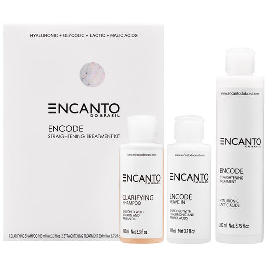 Encanto Do Brasil Kit Trattamento Lisciante Encanto Encode