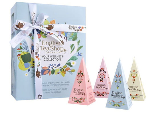 English tea shop Collezione regalo Il tuo Wellness Bluee BIO 12 Pyramids