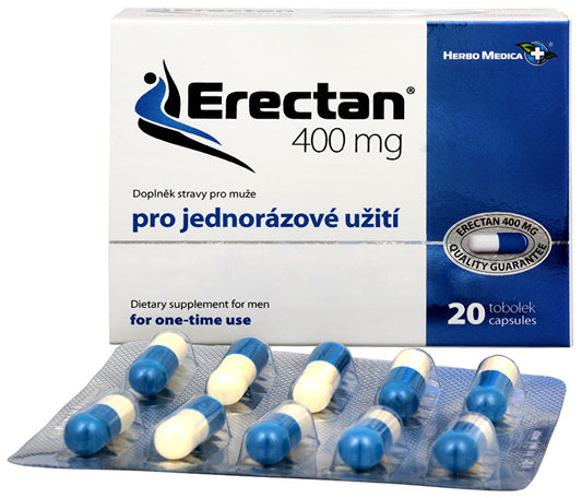 Erectan Erectan 400 mg 20 capsule