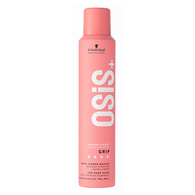 Extremely strong styling mousse Grip 200 ml