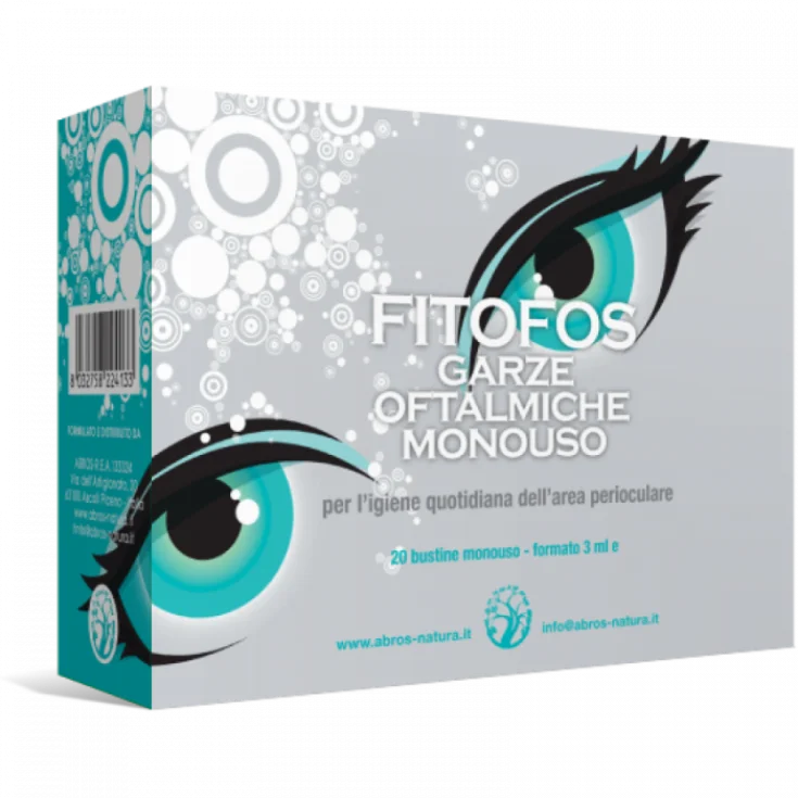 Abros srl Fitofos Garze Oftalmiche Abros 20 Bustine