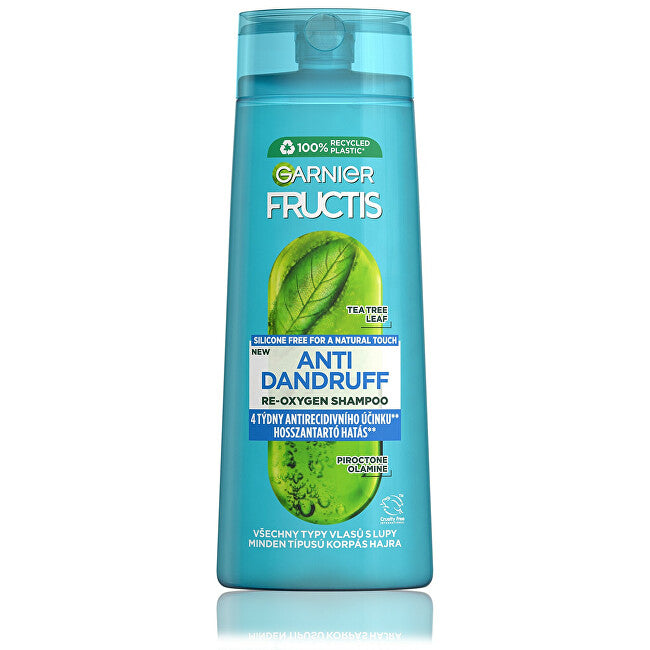 Purifying shampoo for all hair types with dandruff Fructis Antidandruff (Re-Oxygen Shampoo) - Volume: 250 ml