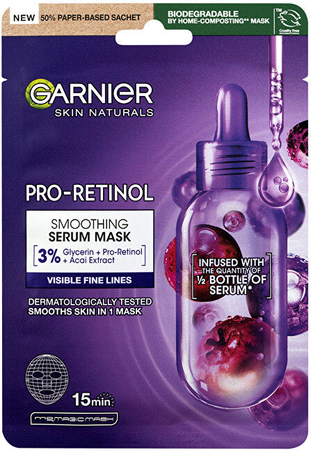 Skin Naturals Pro-Retinol Smoothing Serum Mask 22 g