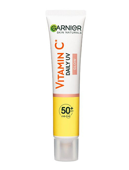 Protective facial fluid with mineral pigments SPF 50+ Vitamin C (Daily UV Glow) 40 ml