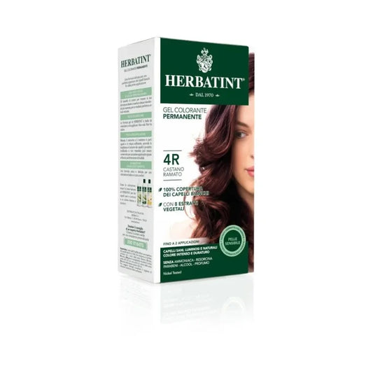 Gel Colorante Permanente 4R Castano Ramato Herbatint®