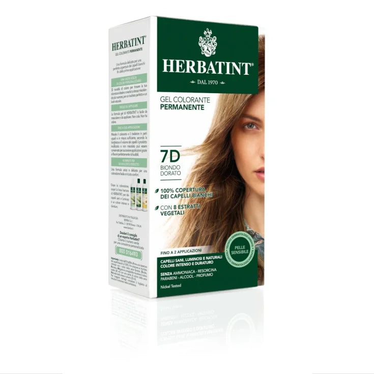 Gel Colorante Permanente 7D Herbatint® 1 Kit